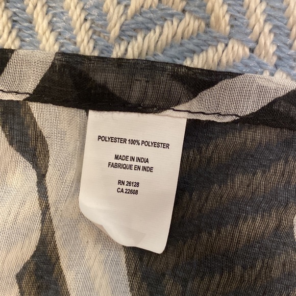 NWT ECHO Paradise Found Hawaiian Flower Butterfly Cover-Up - Picture 6 of 8